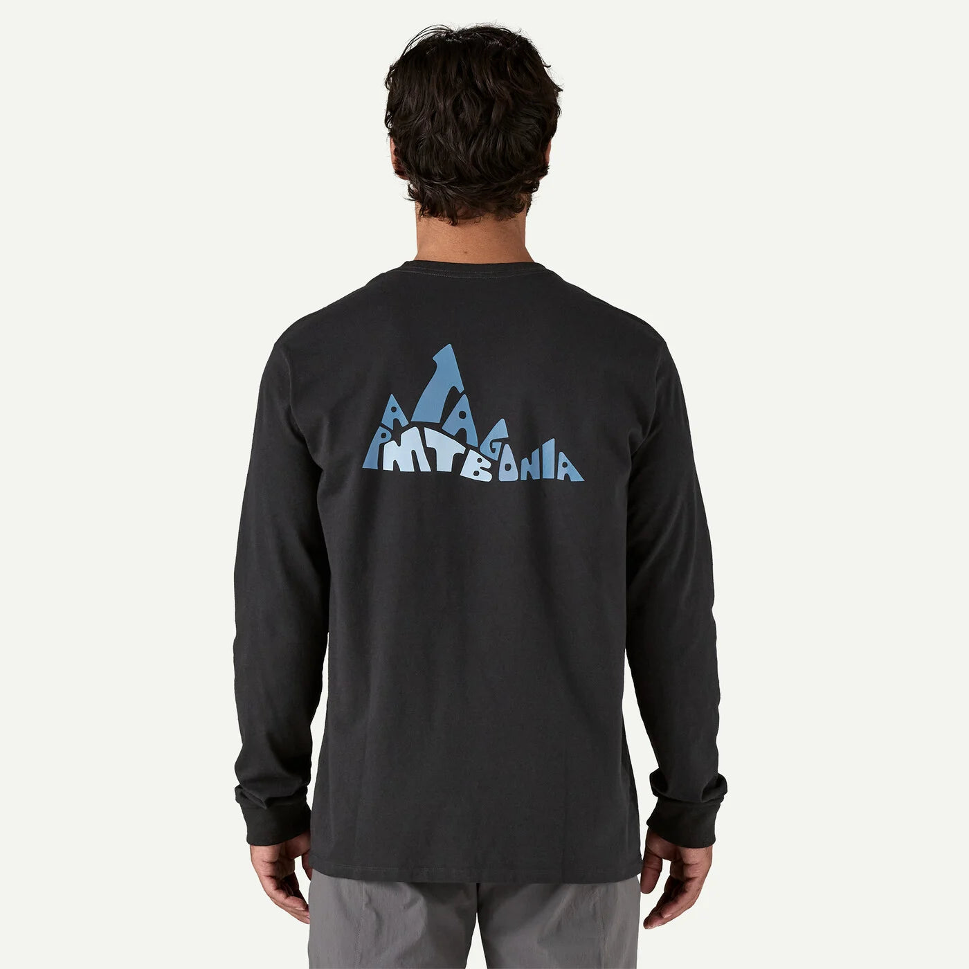 Patagonia Men's Long-Sleeved Berm Logo Responsibili-Tee®