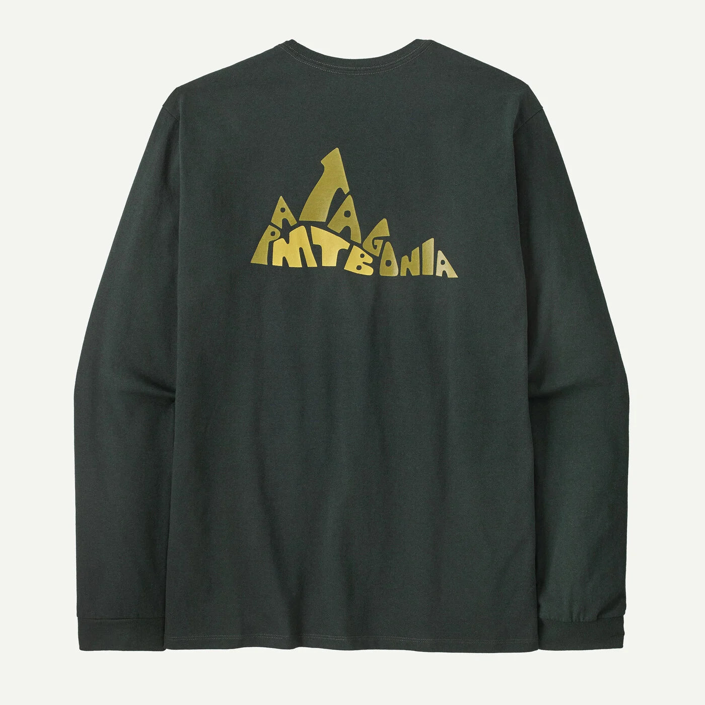 Patagonia Men's Long-Sleeved Berm Logo Responsibili-Tee®