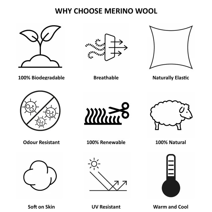 Moggans Full Cushion Merino Crew