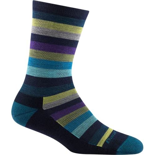 Darn Tough Women's Mystic Stripe Crew Lightweight Lifestyle Socks