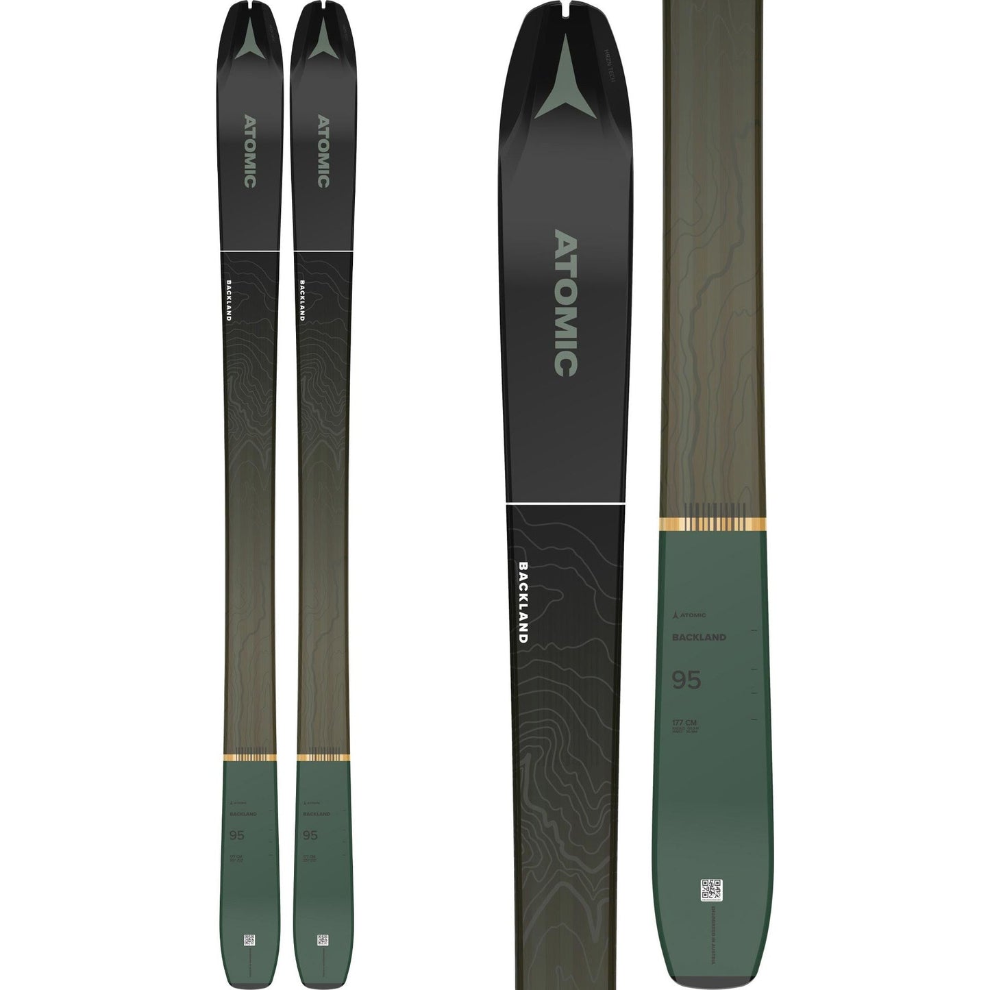 Atomic Backland 95 Skis 2023 Including Skins