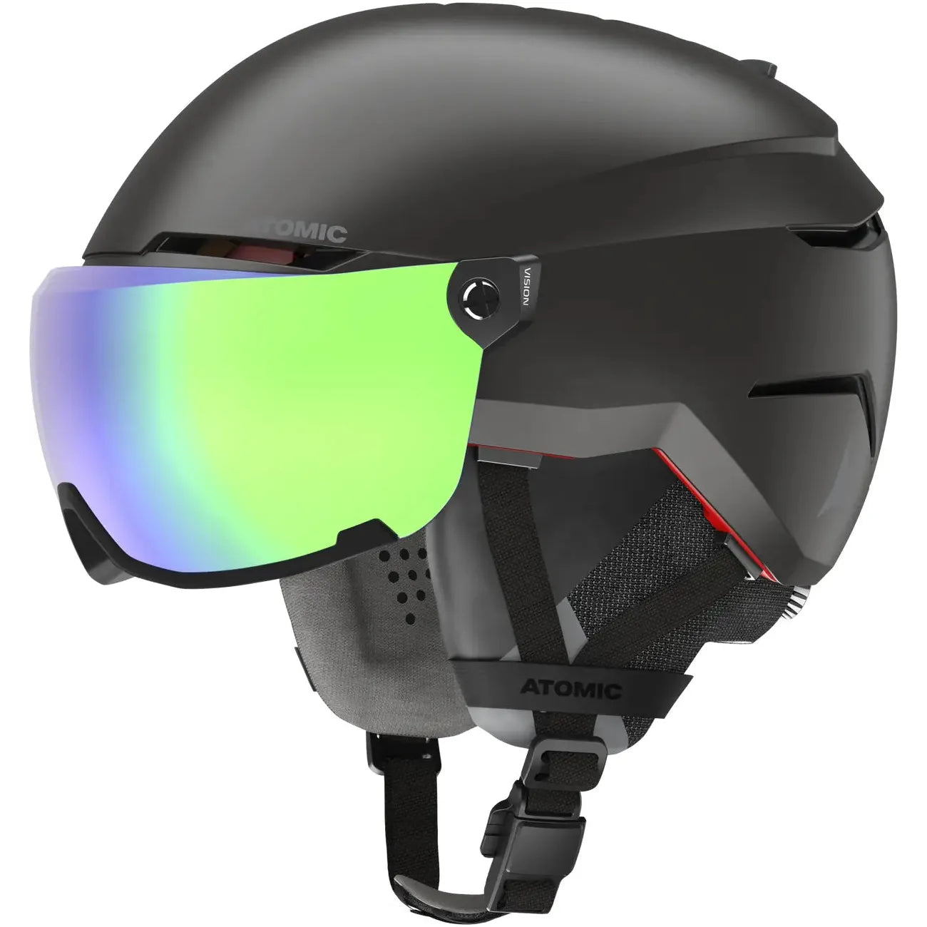 Atomic Savour AMID Visor HD Ski/Snowboard Helmet Black