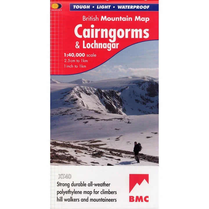 Harvey Cairngorms & Lochnagar British Mountain Map