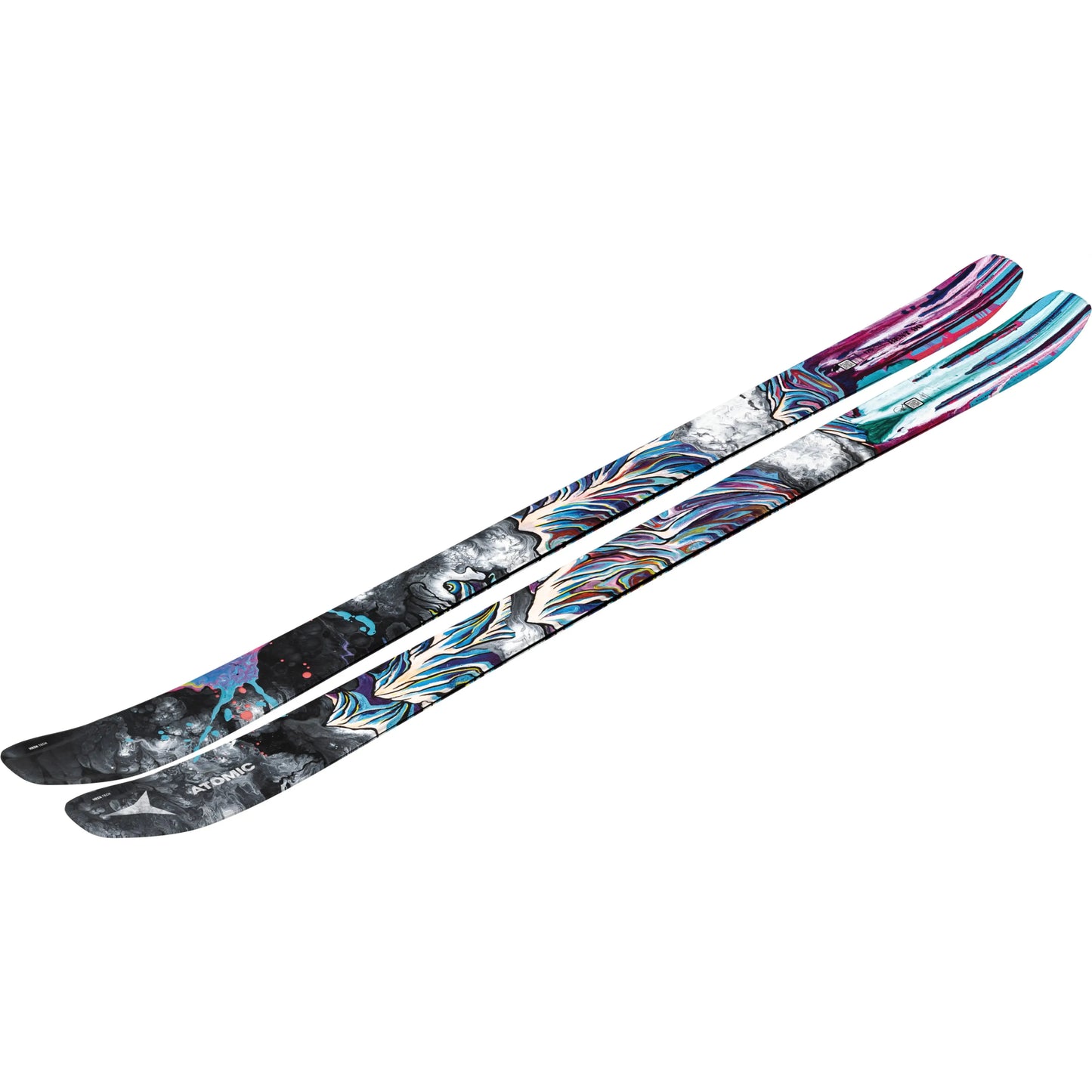 Atomic Bent 90 Skis 2024 Black/Multicolour