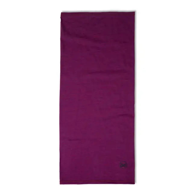 Buff Merino Lightweight Unisex Multifunctional Neckwear Solid Magenta