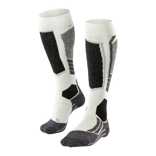 Falke SK2 Intermediate Women Skiing Knee-high socks off-White