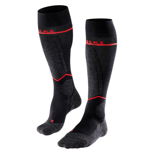 Falke SK4 Advanced Compression Light Women Skiing Knee-high socks Black-mix