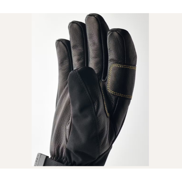 Hestra Army Leather Gore-Tex 5-finger Gloves Black