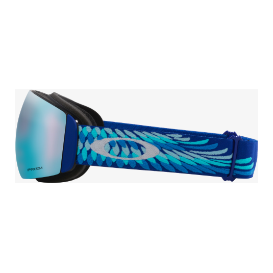 Oakley Flight Deck™ M Snow Goggles - Prizm snow sapphire/mikaela shiffrin signature Strap