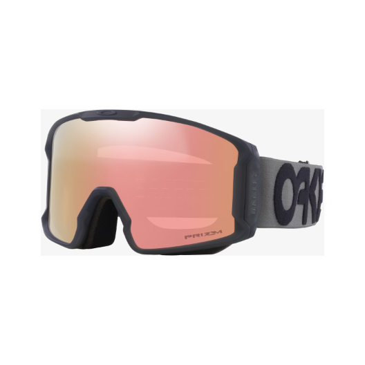 Oakley Line Miner™ L Snow Goggles - Prizm rose gold/matte forged iron strap