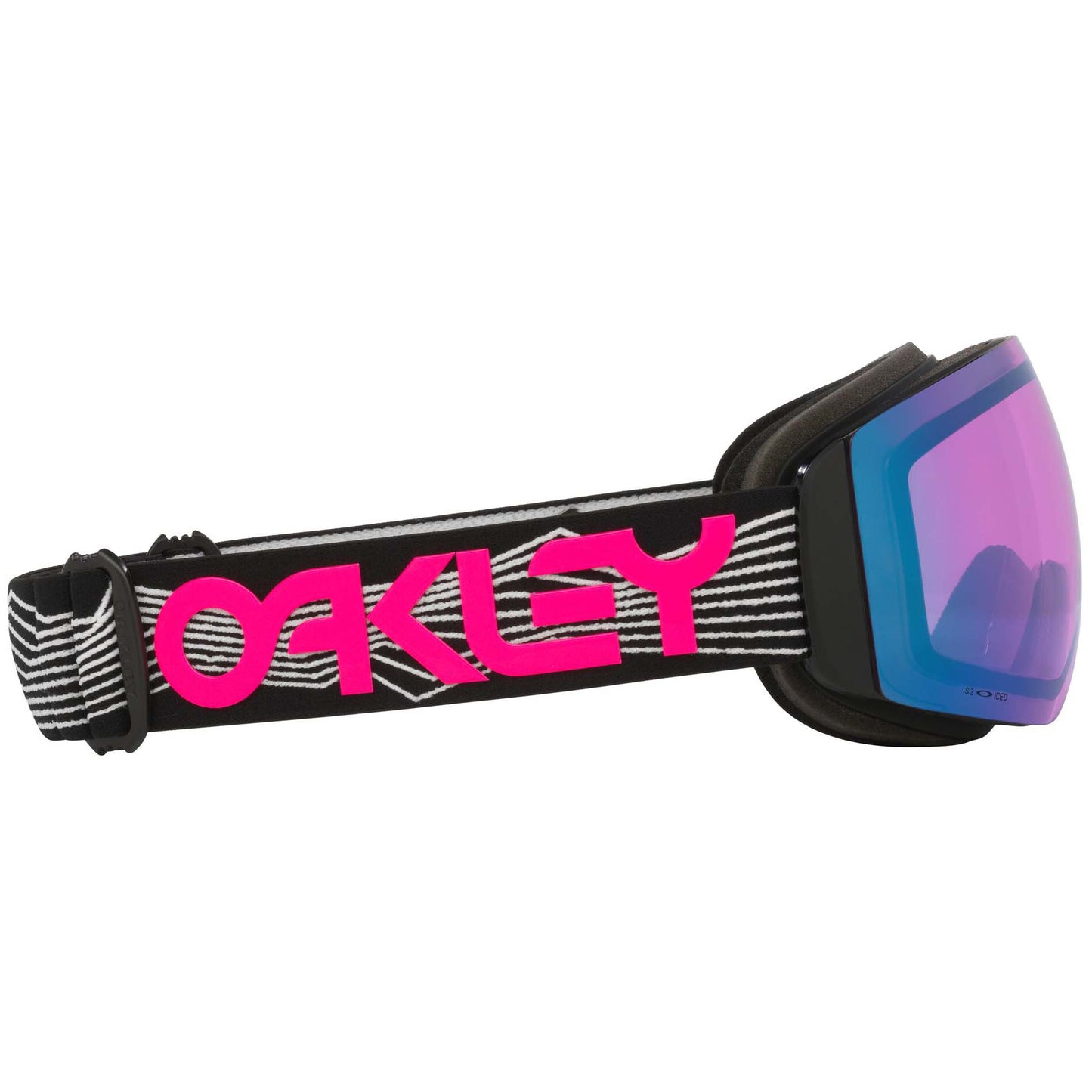 Oakley Flight Deck™ M Snow Goggles - Prizm Iced iridium Black Wired Strap