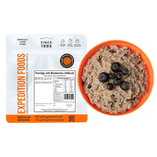 Expedition Foods Porridge With Blueberries
