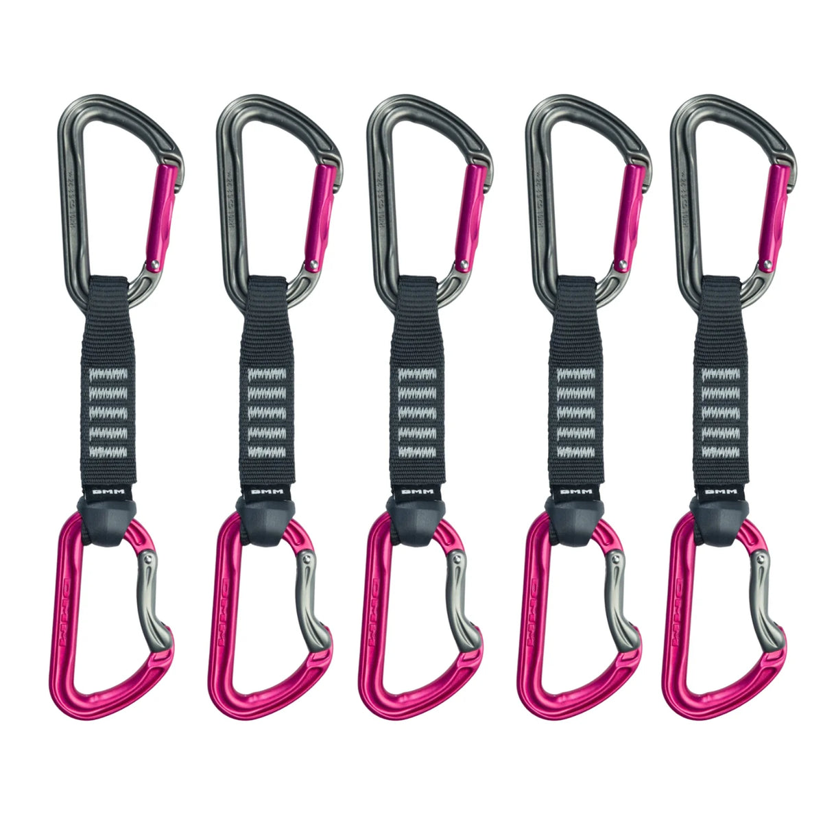 DMM Shadow Quickdraw Pink 12cm 5 Pack - Breast Cancer Awareness Month