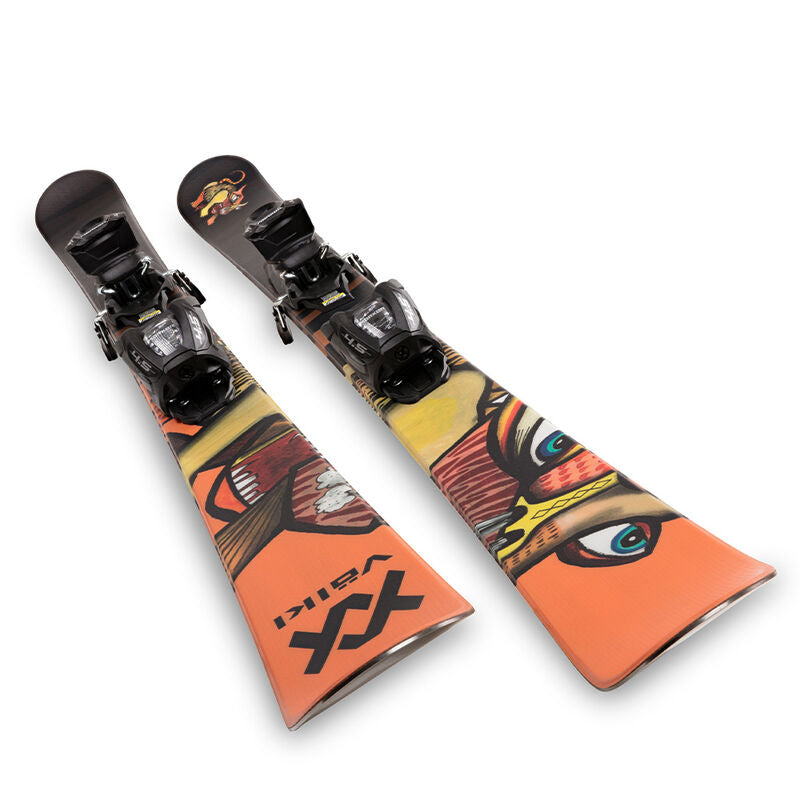 Volkl Revolt 128 JR Kids Ski's + Marker 7.0 Jr Bindings