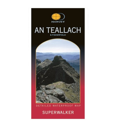 Harvey An Teallach & Fisherfield Superwalker Map