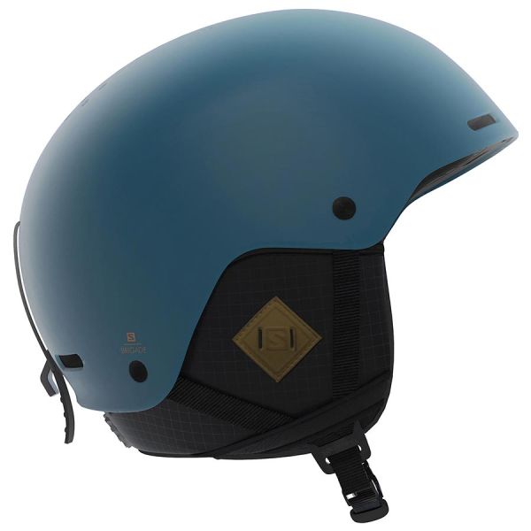 Salomon Brigade Ski Snowboard Helmet Blue Matt