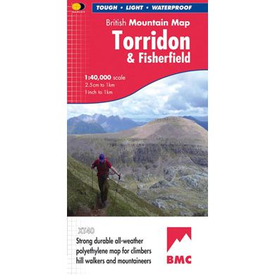Harvey Torridon & Fisherfield British Mountain Map