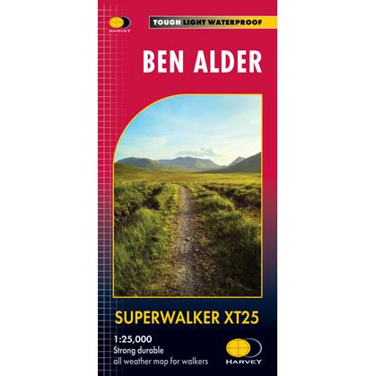 Harvey Ben Alder Superwalker Map