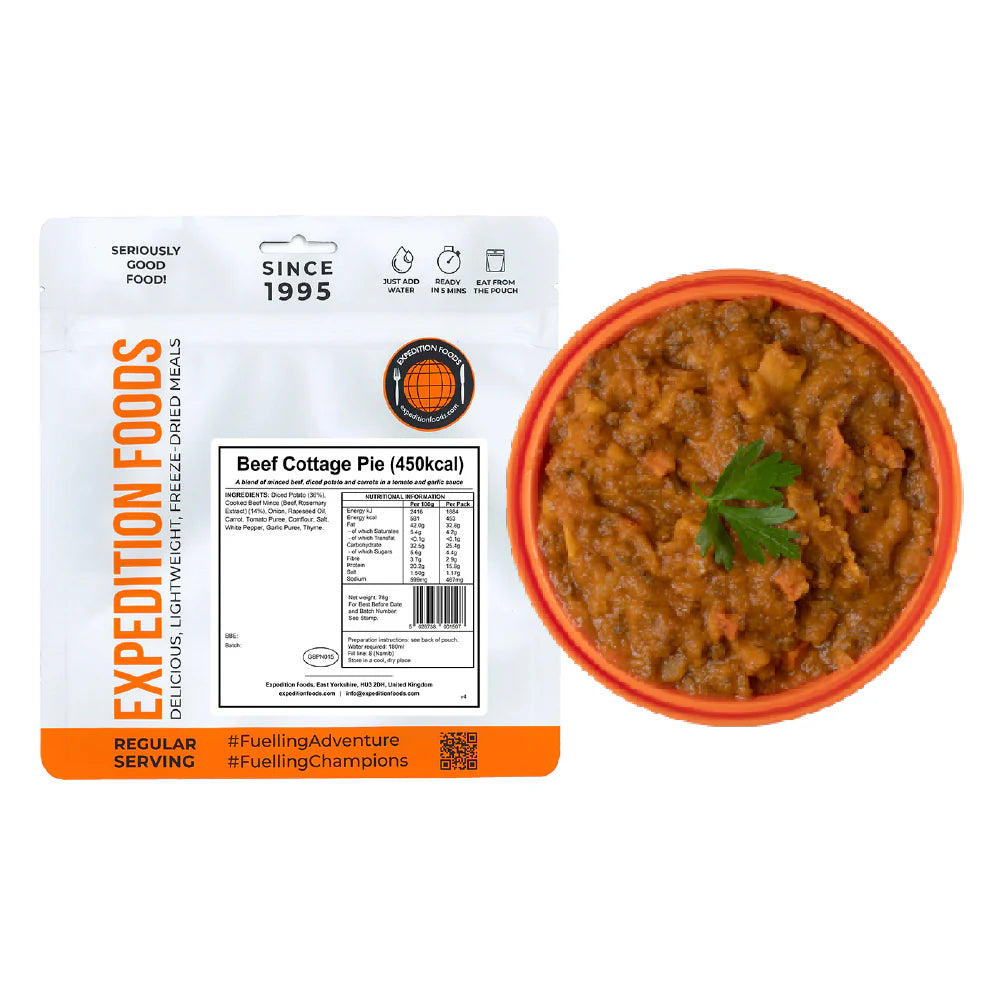 Expedition Foods Beef Cottage Pie