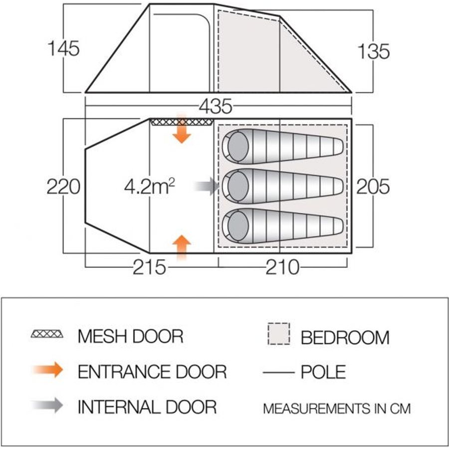 Vango Beta 350XL