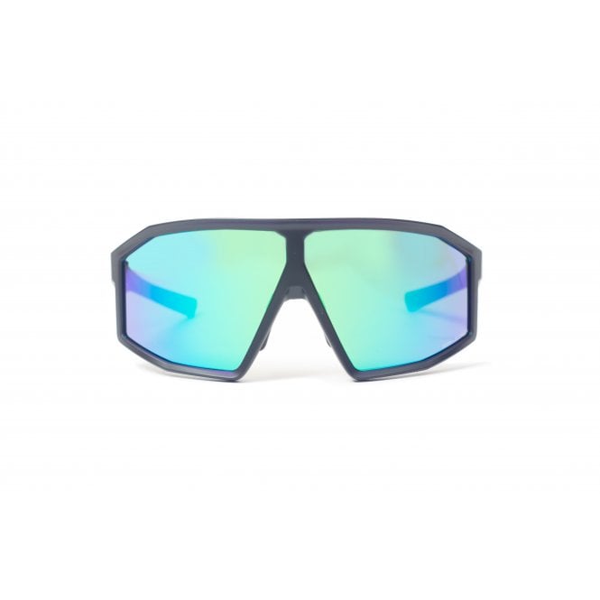 Bloc BL125 Blade Matt Black Green Mirror Sunglasses