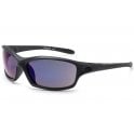 Bloc XMB60 Daytona Matt Black Blue Mirror Cat 3 Sunglasses