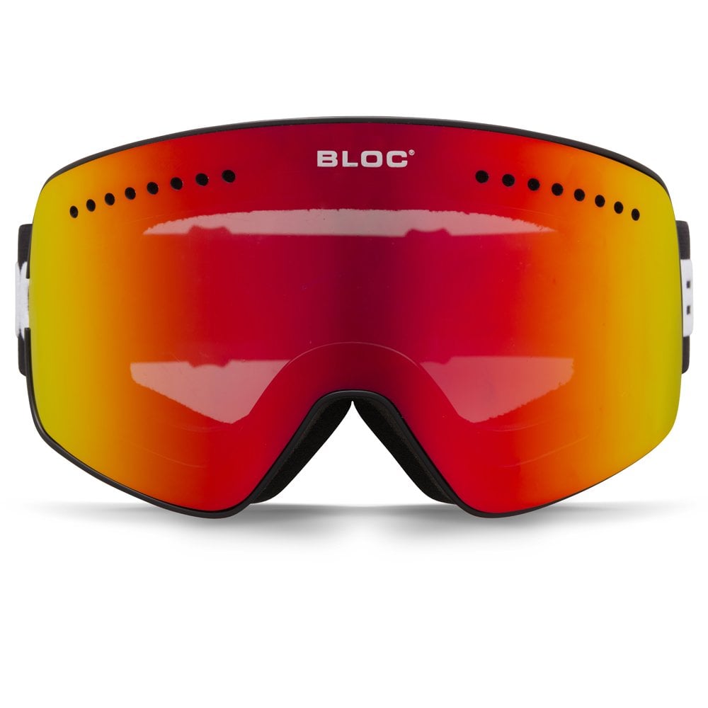 Bloc G551NB Fifty Five Matt Black Magnetic Interchangeable 2 Lens Ski Goggles