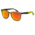 Bloc FF90 Fiji Crystal Green Red Mirror Cat 3 Sunglasses