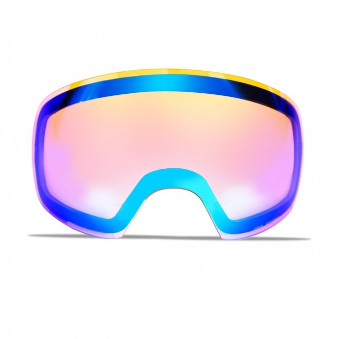 Bloc G990 Forty-Five Matt Black Silver Mirror Lens Cat 3 Plus All Weather Cat 2 Lens Ski Goggles