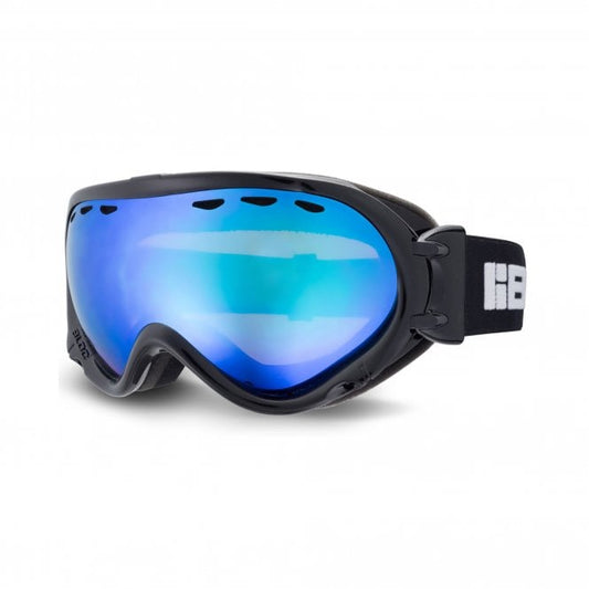 Bloc STW2N Spirit 3 Matt Black Blue Mirror Lens Cat 2 Ski Goggles