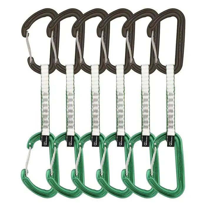 Spectre 6-Pack 12cm Rock Climbing Quickdraws