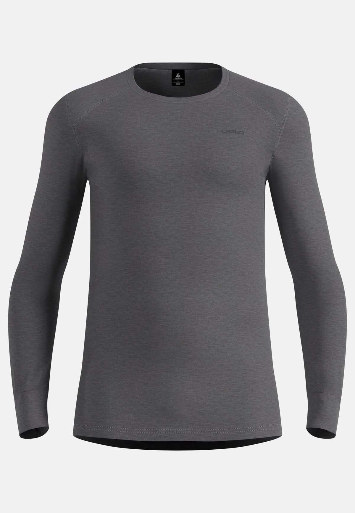Odlo Men's Active Warm Base Layer Top Crew Neck Long Sleeve