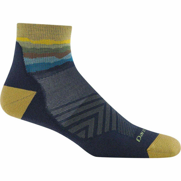 Darn Tough Men's Run Quarter Cushioned Ultra-Lightweight Running Socks
