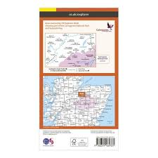 Map of Lochindorb, Grantown-on-Spey & Carrbridge OL60