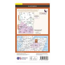 Map of Grantown-on-Spey & Hills of Cromdale OL61