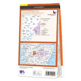 OS Map of Loch Laggan & Creag Meagaidh OL55