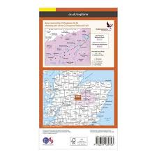 Map of Badenoch & Upper Strathspey OL56