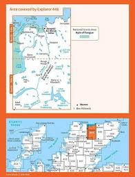 Map of Strath Naver/Srath Nabhair & Loch Loyal 448