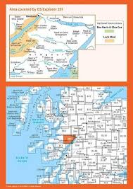 Map of Ardgour & Strontian 391