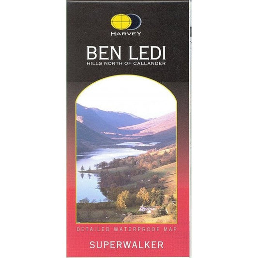 Harvey Ben Ledi & Hills North of Callander Superwalker Map