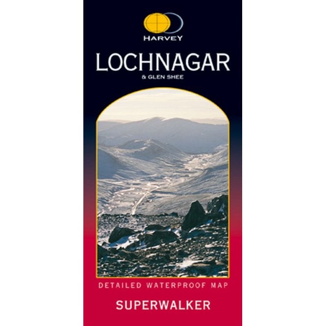 Harvey Lochnagar & Glen Shee Superwalker Map