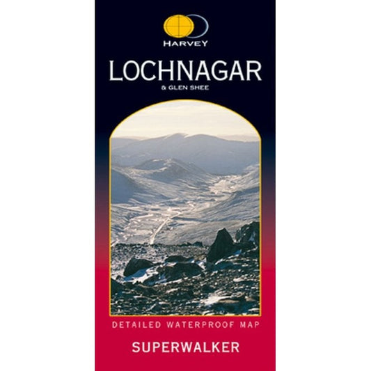 Harvey Lochnagar & Glen Shee Superwalker Map