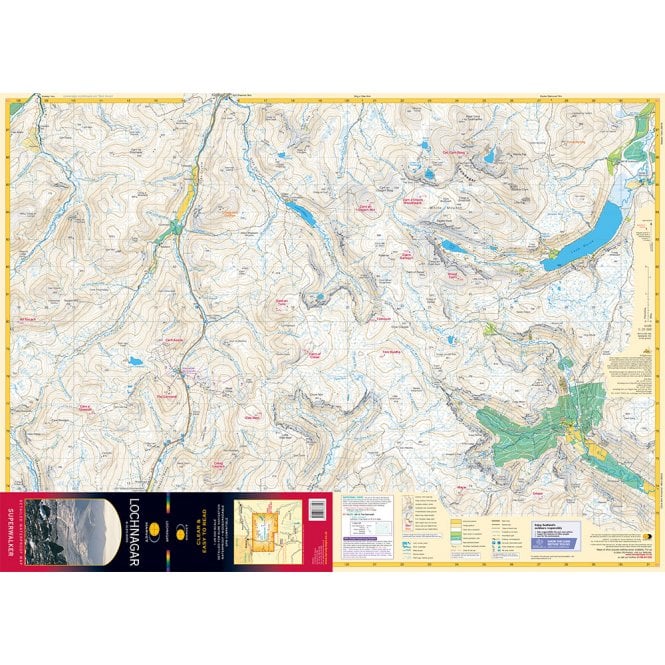 Harvey Lochnagar & Glen Shee Superwalker Map