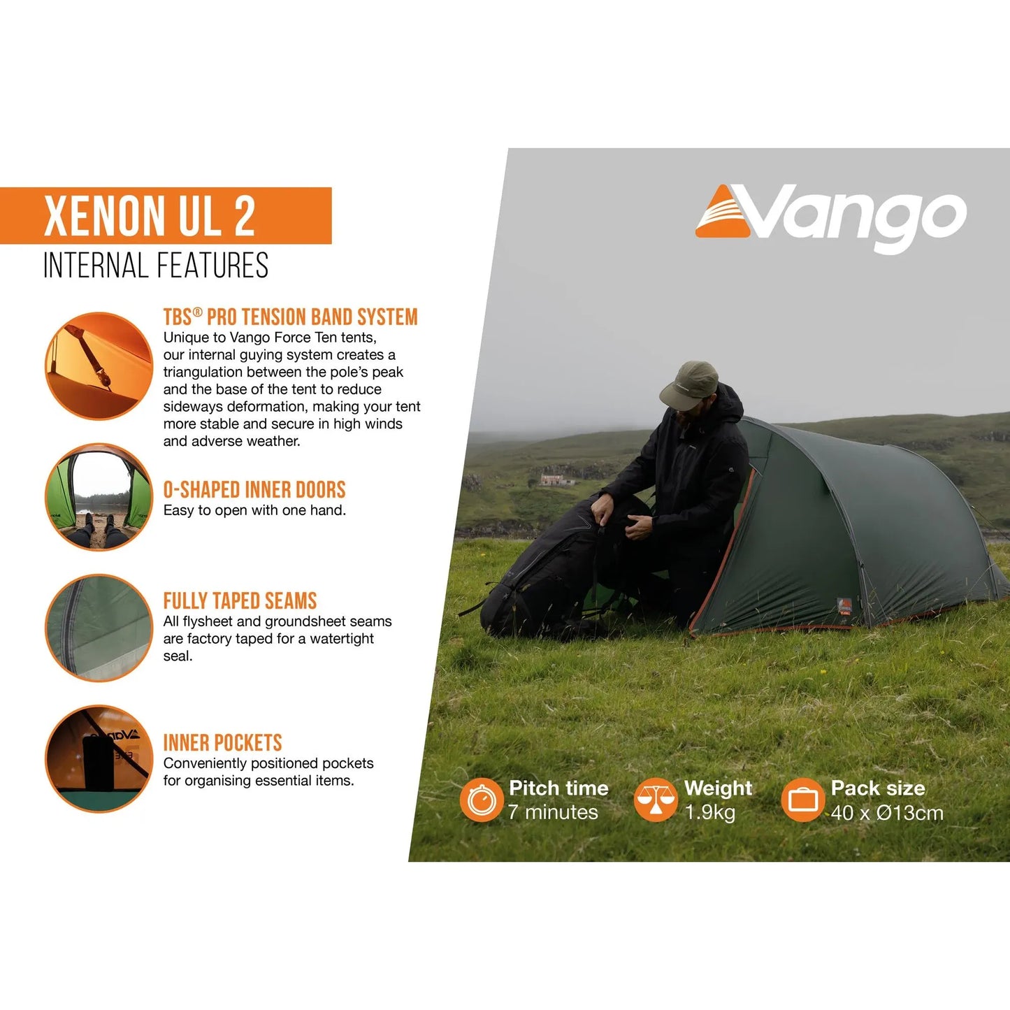 Vango F10 Xenon Ultralight 2