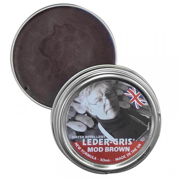Leder-Gris Brown