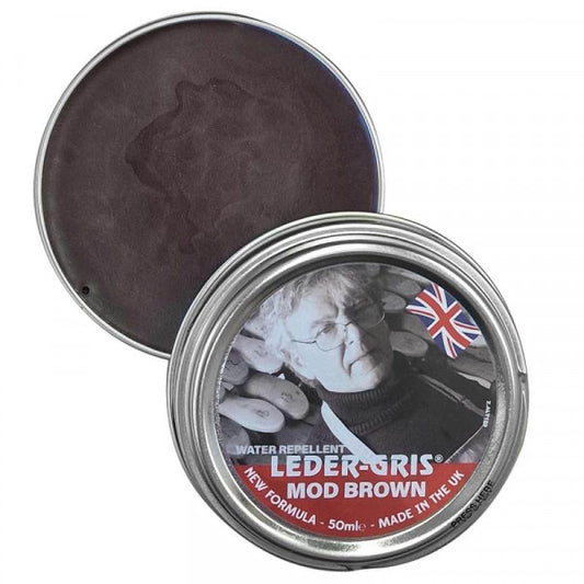 Leder-Gris Brown