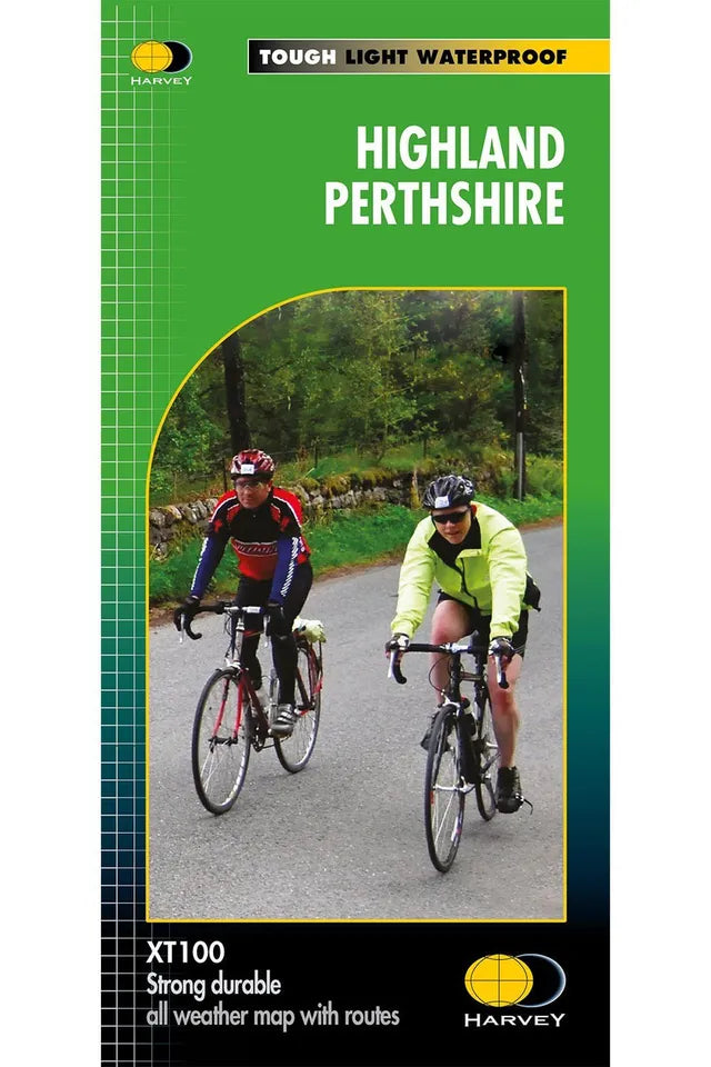 Harvey Highland Perthshire Cycling Map