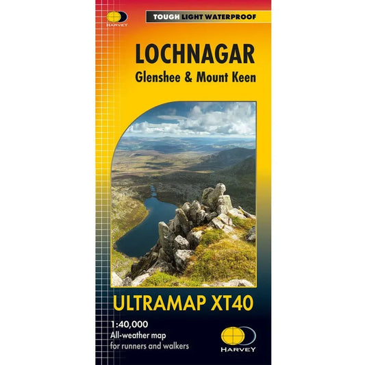 Harvey Lochnagar, Glenshee & Mount Keen Ultramap XT40