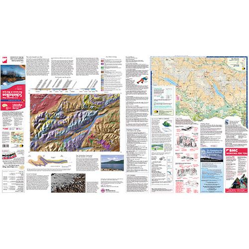 Harvey Schiehallion, Ben Lawers & Glen Lyon British Mountain Map