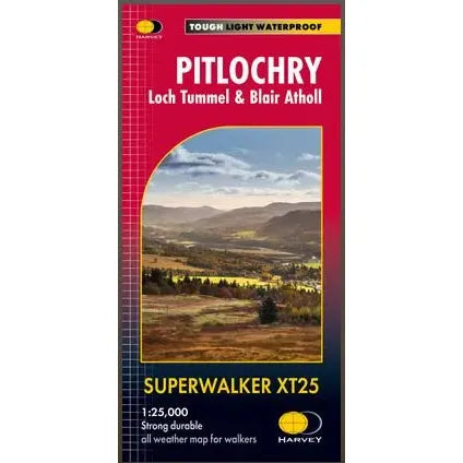 Harvey Pitlochry: Loch Tummel & Blair Atholl Superwalker XT
